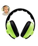 GUKOY Baby Ear Protection Headphones for Ages 0-3 | Noise Cancelling Ear Defenders | Infant Hearing Protection Earmuffs in Green - Buy Online on SooperMarket.com