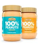 Crazy Richard's 100% All-Natural Creamy & Crunchy Peanut Butter Variety Pack, No Added Sugar Peanut Butter Non-GMO, Vegan (Variety, Pack of 2) 1 Pound (Pack of 2) - Buy Online on SooperMarket.com