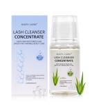 Lash Shampoo Concentrate 60ml | Oil-Free Hyaluronic Acid Lash Cleanser for Salon-Quality Eyelash Cleaning & Extensions - Updated with Aloe - Buy Online on SooperMarket.com