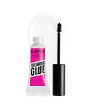 NYX PROFESSIONAL MAKEUP The Brow Glue Extreme Hold Eyebrow Gel - Clear - Buy Online on SooperMarket.com