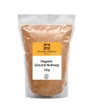 Manor Springs Organic Ground Nutmeg 100g - Pure and Natural Spice - Buy Online on SooperMarket.com