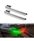 Boaton Marine Boat Navigation Lights, Night Fishing Lights, No Drilling Install Boat Bow Lights Boat Running Lights For Pontoon Boat Bass Boat Jon Boat Jet Ski Kayak Ren and Green - Buy Online on SooperMarket.com