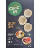 CROC'IN - Pesto Tartlet Shells - Edible Savoury Appetizer Basil Pesto Mini Pastry Cases - Artisanal Confection - 24 Pieces Pesto 24 - Buy Online on SooperMarket.com