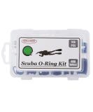 BUSY-CORNER 166 Pieces Scuba O-Ring Kit Scuba Diving Rubber Orings, for Dive Hoses Ring Diving Dive Gear Equipment Scuba Tanks Synthetic Rubber - Buy Online on SooperMarket.com