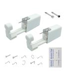 2 Pack Nose Piercing Kit, GCHSSS Disposable Safe Sterile Piercing Unit For Self Nose Piercing Gun, Nose Stud Piercing Kit Tool with Free Nose Rings Hoop and Marker (White+Black) - Buy Online on SooperMarket.com