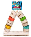 8-1/2-Inch Bird Kabob Carnival Chewable Perch - Durable Toy for Birds - Buy Online on SooperMarket.com