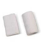 US Glove Sweat Bands for Wrists, Sports Wristbands for Men & Women, Athletic Hand Bands for Tennis, Gymnastics, Basketball, Volleyball, Baseball, Football or Gym Sport, 2-pc Cotton Arm Sweatbands 4.5" 4.5 inch White - Buy Online on SooperMarket.com