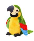 Cutiest Talking Parrot Toy Mimicry Pet Speaking Plush Toy Repeat What You Say Waving Wings Electronic Record Bird Toy Stuffed Animal Interactive Sensory Educational Toy Birthday Xmas Gift Green - Buy Online on SooperMarket.com