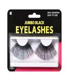 Electric Party Jumbo Black Eyelashes - Self Adhesive 1 Pair | International Shipping Available - Buy Online on SooperMarket.com