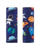 2 Pcs Car Seat Belt Pads for Kids Soft Harness Pads Multifunctional Pram Strap Covers for Child Toddler Baby Head Shoulder Protector(Astronaut) - Buy Online on SooperMarket.com