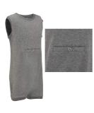 SpecialKids Popper Vest Sleeveless Bodysuit | Adaptive Clothing for Special Needs Children 15-16 Years Grey - Buy Online on SooperMarket.com