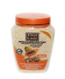 First Lady Activated Papaya & Almond Scrub Cream 540 ml no more stains face & body + First Lady Herbal Hair Oil 30 ml - Buy Online on SooperMarket.com