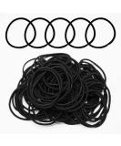 100pcs Black Elastic Hair Bands Small Elastic Hair Bobbles For Women 2mm Thin Hair Tie for Kids Soft Hair Bands withou Metal Elastic Ponytail Holder Gentle Elastics Hair Ties - Buy Online on SooperMarket.com