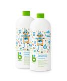 Babyganics Foaming Dish & Bottle Soap , Fragrance Free, 32 Fl Oz, 2 count (Pack of 1), Packaging May Vary Fragrance Free 2 Count (Pack of 1) - Buy Online on SooperMarket.com