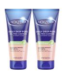 Noxzema Ultimate Clear Daily Deep Pore Oil-Free Cleanser for Soft Smooth Skin - Noxzema Daily Face Wash for Women and Men Noxzema Facial Cleanser for Acne Prone Skin 6 Oz Ea (Pack of 2) - Buy Online on SooperMarket.com