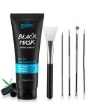 Effective Blackhead Remover Mask - Peel Off Black Mask with Bamboo Charcoal | Skin Cleansing & Acne Treatment - Buy Online on SooperMarket.com