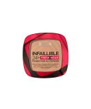 L'Or al Paris Infallible 24H Fresh Wear Powder Foundation in 220 Sand - Full Coverage, Longwear, Weightless Formula - Waterproof and Transfer-proof - 9g - Buy Online on SooperMarket.com