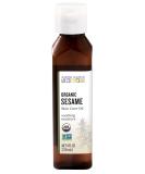 Aura Cacia Organic Protecting Sesame Skin Care Oil - 4 fl oz - Buy Online on SooperMarket.com