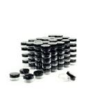 10g Cosmetic Sample Jars with Lids - 100pcs BPA-Free Makeup Containers - Buy Online on SooperMarket.com