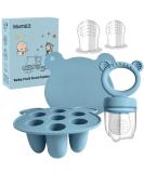 Mumez Baby Frucht Schnuller - Practical Baby Food Set for Self-Feeding | Pacifier Feed Dispenser & Freezing Tablets Included - Shop Now! - Buy Online on SooperMarket.com