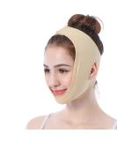 Facial Lifting Slimming Belt - V Shape Lift Up Thin Mask for Double Chin Reduction - Breathable Compression Strap for Face Contouring (Size M) - Buy Online on SooperMarket.com