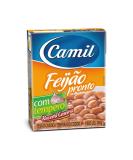 Feijao Pronto Camil Cooked and Seasoned Carioca Beans 380g Ready to eat Easy and fast to prepare beans - High Protein - Gluten Free - Buy Online on SooperMarket.com