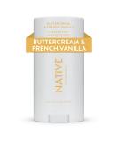 Native Deodorant | Natural Deodorant Seasonal Scents for Women and Men, Aluminum Free with Baking Soda, Probiotics, Coconut Oil and Shea Butter | Buttercream & French Vanilla - Buy Online on SooperMarket.com
