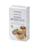 Clearspring Organic Sushi Brown Rice - Short Grain Japanese Style 500g - Buy Online on SooperMarket.com