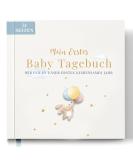 Tiny Trees Baby Diary - My First Year (Hare) | 51 Pages Gift Box Included | Baby Milestone Book & Photo Album - Monthly Birthdays in German - Buy Online on SooperMarket.com