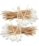 100x 15 cm wide head - cotton swabs Kosmetex cotton swabs wooden stick with thick cotton head 100x wide head 100 pieces (1 pack) - Buy Online on SooperMarket.com