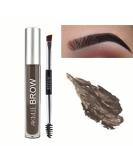 Waterproof Liquid Eyebrow Gels, Smudge-Proof, Sweat Resistant, Full Natural-24Hours Long Lasting Tinted Makeup Color Gel with Brow Pen…(BLACK-BROWN) - Buy Online on SooperMarket.com