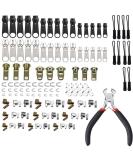 Zipper Repair Kit with Install Pliers Tool by DmHirmg - All-in-One Zipper Replacement Pack for Instant Fixes - Buy Online on SooperMarket.com