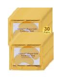 30 Pairs Gold Under Eye Patches with Collagen Treatment for Dark Circles and Wrinkles - Anti-Aging Eye Gel Pads for Women and Men - Buy Online on SooperMarket.com