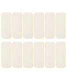 ALVABABY 12PCS Newborn Cloth Diaper Insert,3-Layer Bamboo Insert 12SX 3-layer Bamboo Insert 1 Count (Pack of 12) - Buy Online on SooperMarket.com