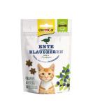Gimcat Soft Snacks Duck & Blueberries - Protein-Rich Cat Treats - No Added Sugar - 60g Bag - International Shipping Available - Buy Online on SooperMarket.com