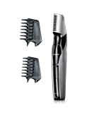 Panasonic Body Hair Trimmer for Men, Cordless Waterproof Design, V-Shaped Trimmer Head with 3 Comb Attachments for Gentle, Full Body Grooming  ER-GK60-S (Silver) - Buy Online on SooperMarket.com
