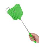 Jieyuchu Flying Claps - Extendable Stainless Steel Fly Swatter for Effective Pest Control | Green Insect Repellent - Buy Online on SooperMarket.com