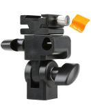 Godox Type E Flash Speedlite Umbrella Light Holder | Universal Mount Stand Bracket for Godox V860III, TT685II, V850III, V860II, TT350, TT600, V350 - Buy Online on SooperMarket.com