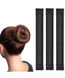Black Magic Bun Makers 3 Pcs,LHAAAYF Professional Hair Bun Maker-Donut Hair- Perfect Hair Bun Maker-Ballet Bun Maker-Easy Bun Hair Tool-Kids Ballerina Bun-Shaper Bun Hair Tool - Buy Online on SooperMarket.com