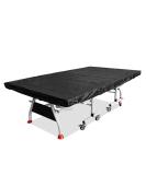 Parthan 110x59 PingPong Table Cover - Waterproof & Breathable Polyester - Indoor/Outdoor Protective Cover - Black - Buy Online on SooperMarket.com