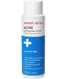 Peach Slices Acne Exfoliating Toner - 2% Salicylic Acid, AHA+BHA Exfoliation - Calming, Breakout Prevention - Alcohol & Sulfate Free - 4 Oz - Buy Online on SooperMarket.com
