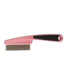 Dog Cat Pet Fine Metal Tooth Flea Comb (Pink) - Buy Online on SooperMarket.com