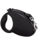 Amazon Basics Retractable Dog Leash - Medium Black | Durable & Comfortable | International Shipping Available - Buy Online on SooperMarket.com