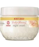 Buy Burt's Bees Truly Glowing Night Cream for Dry Skin - Unisex 1.8 oz | International Shipping Available - Buy Online on SooperMarket.com