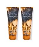 Bath & Body Works Midnight Amber Glow Ultimate Hydration Body Cream For Women 8 Fl Oz 2- Pack (Midnight Amber Glow) 8.0 ounces - Buy Online on SooperMarket.com