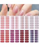 Mother's Day Gifts 8 Sheets Elegant Nail Polish Stickers & 3 Pieces Nail File Self-Adhesive Nail Art Decals Strips Manicure Kits Nail Art Designs for Women Girls(Pure Colors) D-8 - Buy Online on SooperMarket.com