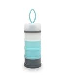 Nordlif Portable Baby Milk Powder Dispenser Pot - BPA Free, Non-Spill, Stackable, 4 Compartments - Buy Online on SooperMarket.com