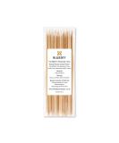 Bluesky 10 Wooden Cuticle Pushers Orange Wood Sticks - Double End Nail Cleaner Tool 11.5cm - 4.5 Inches - Buy Online on SooperMarket.com