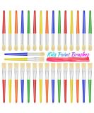 Paint Brushes  Anezus 30 Kids Paint Brushes Bulk Children Paint Brushes Set with Jumbo Round Watercolor Paint Brush and Large Flat Craft Paint Brushes - Buy Online on SooperMarket.com