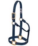 WEAVER Leather Non-adjustable Halter Navy Blue Large Horse - Buy Online on SooperMarket.com